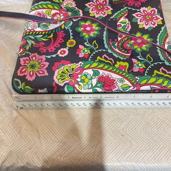 Vera Bradley Petal Paisley Faux Leather Crossbody - Picture 5 of 6